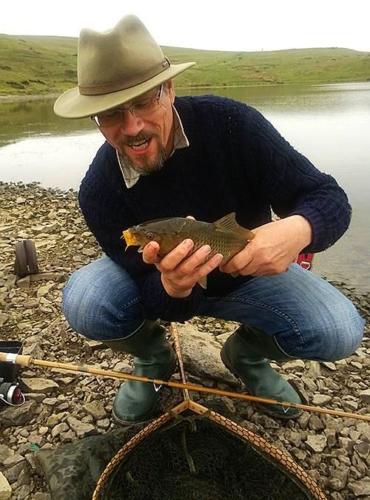 WILD CARP IN THE WELSH HILLS